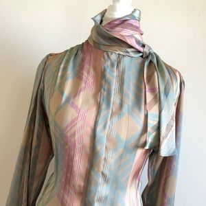 Nicola Blouse 8 Vintage Style Classy Retro Career